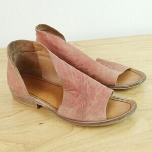 Free People Mont Blanc Sandals EU 38 US 7.5 8 Boho Festival Flats Bootie‎ Shoes